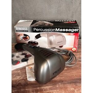 HoMedics Percussion Massager with Heat Therapist Select PA1HW 4 Attachments